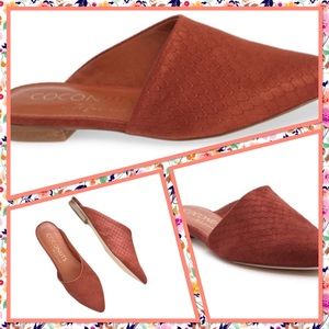 Coconuts by Matisse Xander Slide On Mules in Rust